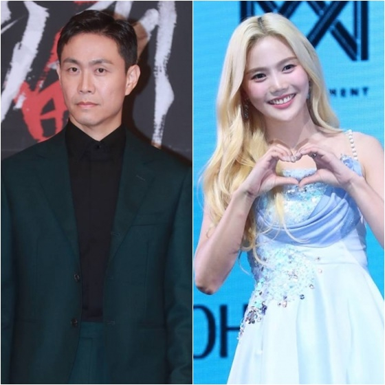 오정세(왼쪽)와 오마이걸 효정 /사진=스타뉴스