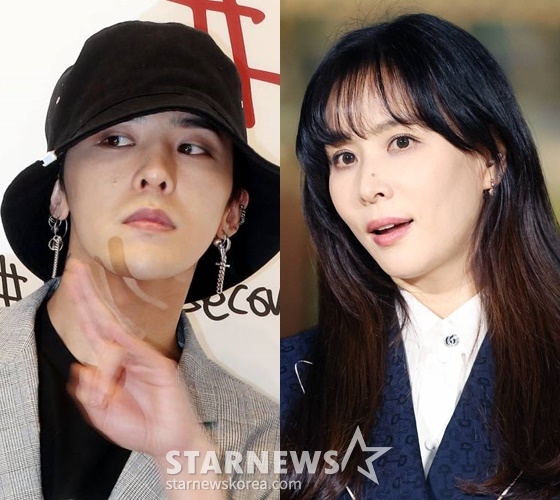 지드래곤, 고소영 /사진=스타뉴스