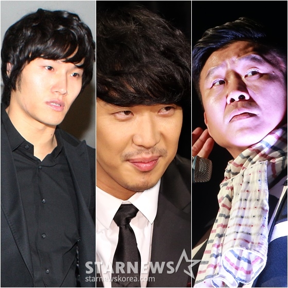 김종국(왼쪽부터), 하하, 홍록기 /사진=스타뉴스