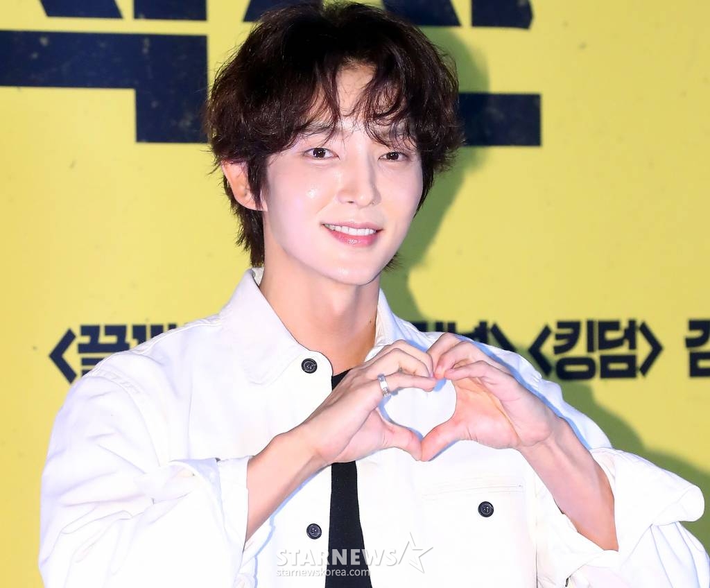 배우 이준기가 27일 오후 서울 강남구 삼성동 메가박스 코엑스에서 진행되 영화 '비공식작전' VIP시사회에 참석해 포즈를 취하고 있다. 2023.07.27 /사진=김창현 기자 chmt@