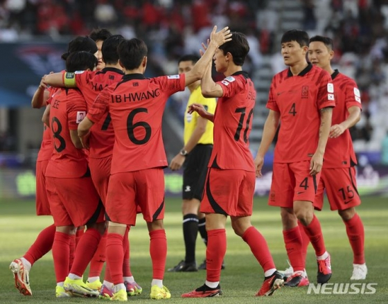한국 축구 대표팀 선수들. /사진=뉴시스