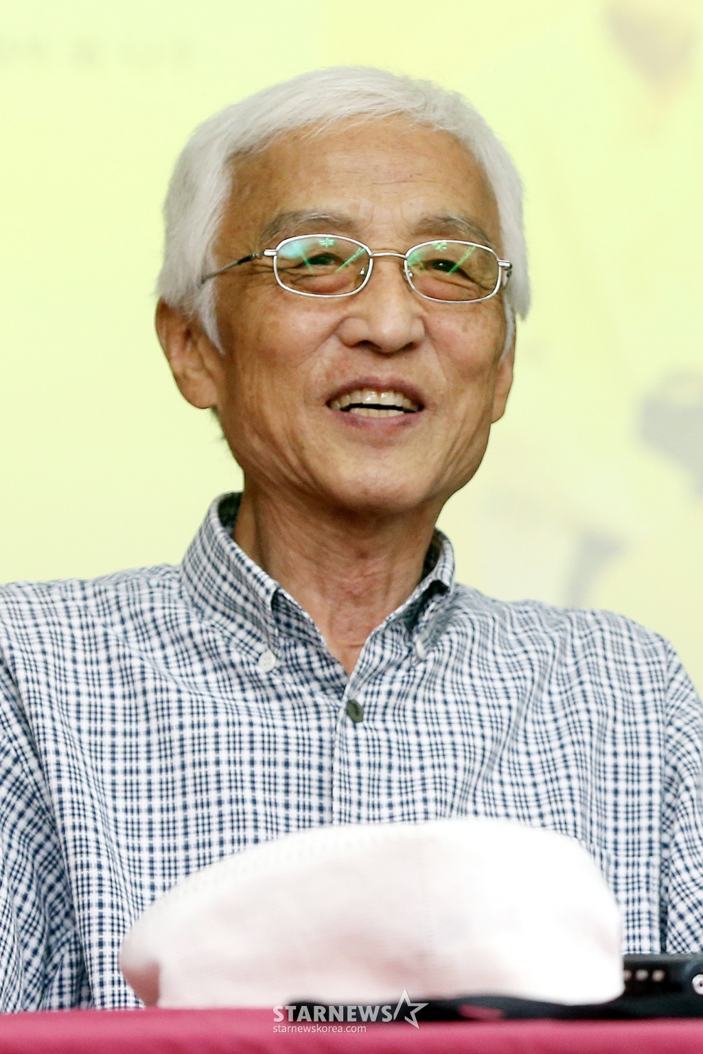 16일 오후 서울 종로구 견지동 조계사 대웅전에서 열린 연극 '그것은 목탁구멍 속의 작은 어둠이었습니다' 기자회견 /사진=최부석 기자 my2eye@