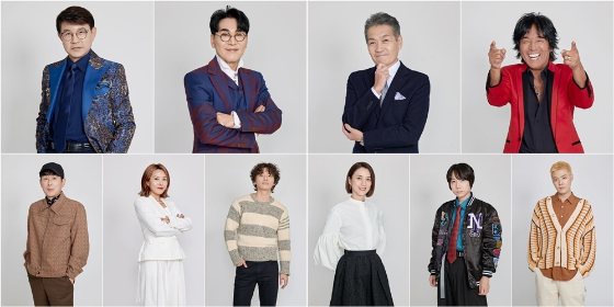 MBN '한일가왕전'의 국가대표 마스터 군단/사진=크레아 스튜디오