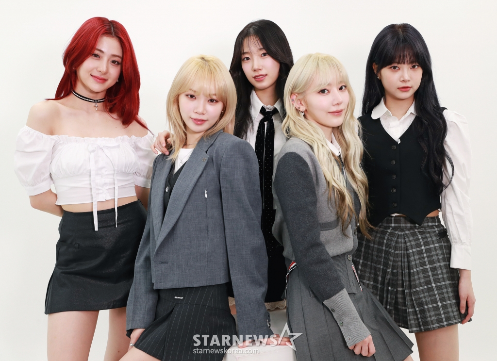 2024.03.26 걸그룹 르세라핌 AAA 인터뷰 /사진=이동훈