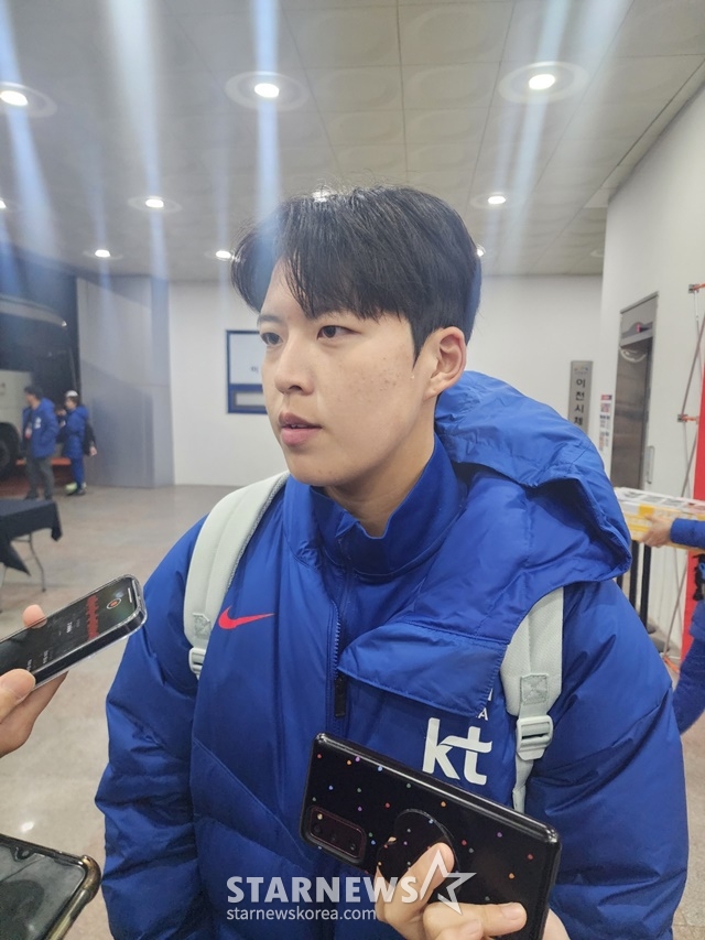 경기 후 만난 고유나. /사진=이원희 기자