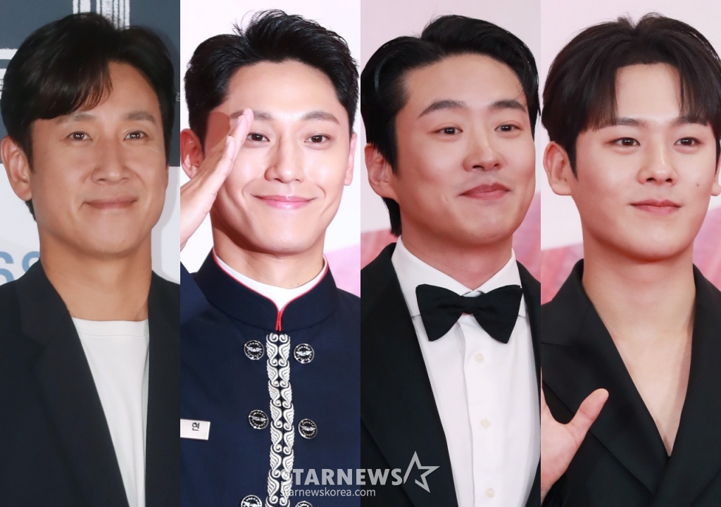 故이선균, 이도현, 안재홍, 이정하 /사진=스타뉴스