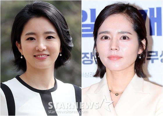 조수빈(왼쪽), 한가인/사진=스타뉴스