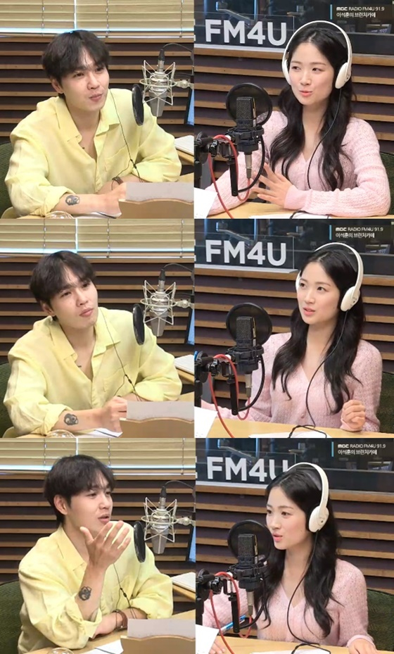 이석훈 김혜윤 /사진=MBC FM4U '이석훈의 브런치카페'
