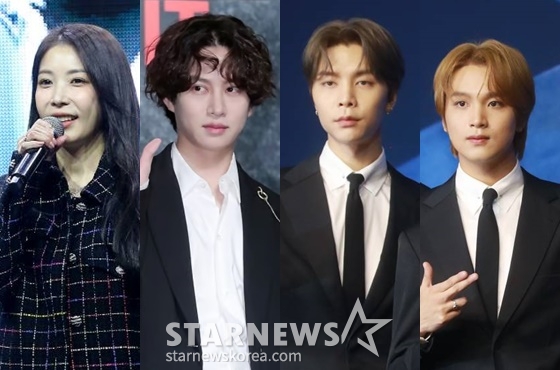 왼쪽부터 보아, 김희철, 쟈니, 해찬 /사진=스타뉴스
