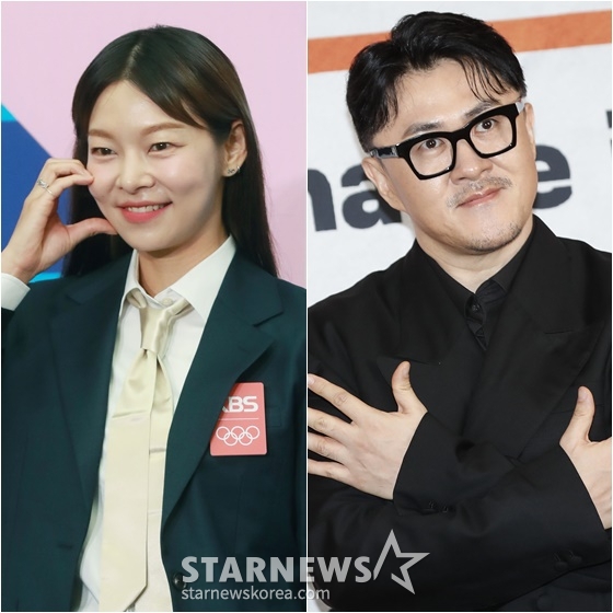 송해나(왼쪽)와 데프콘 /사진=스타뉴스, 뉴스1
