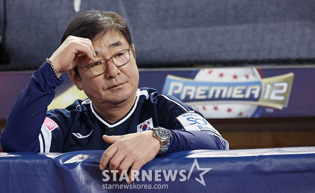 류중일 한국 야구 대표팀 감독. /사진=김진경 대기자