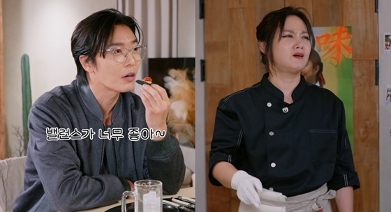 왼쪽부터 김재욱, 박나래 /사진=유튜브 채널 '나래식'