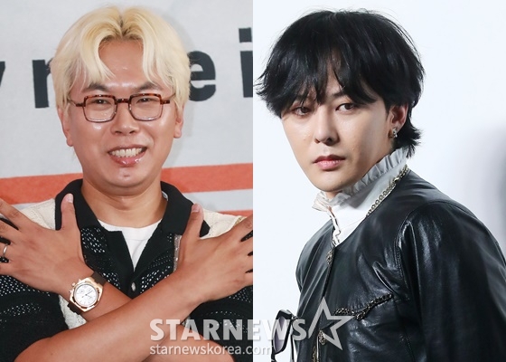 김태호 PD(왼쪽), 지드래곤/사진=스타뉴스