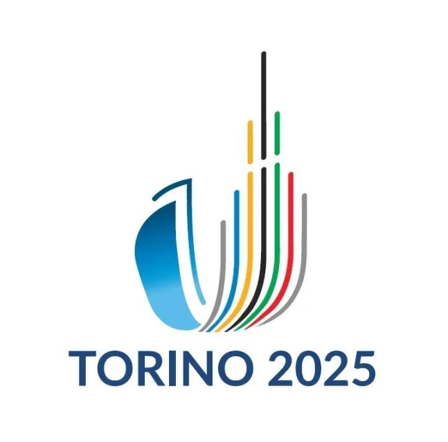2025 토리노 동계세계대학경기대회 엠블럼. /사진=국제대학스포츠연맹(FISU) 홈페이지 캡처