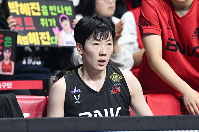 BNK 박혜진. /사진=WKBL 제공