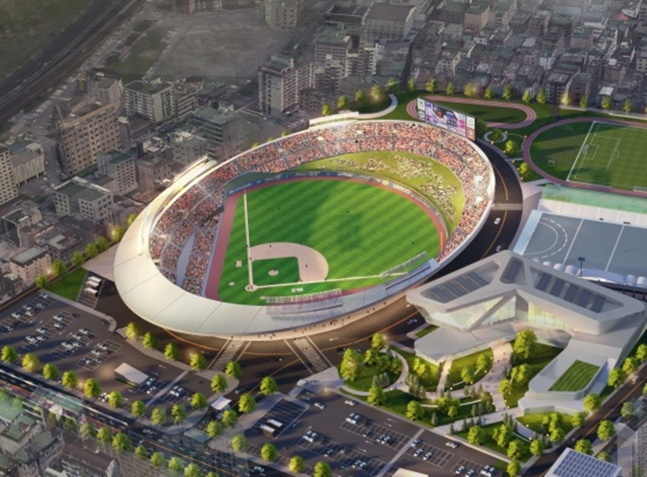 성남시 종합운동장 야구장 리모델링 조감도. /사진=KBO