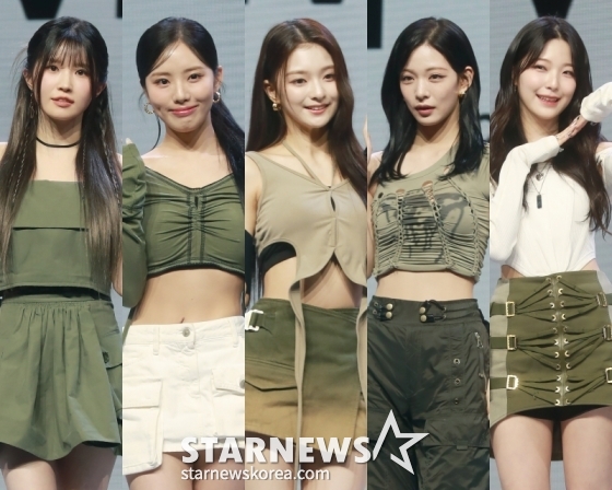 프로미스나인 송하영, 박지원, 이나경, 이채영, 백지헌 /사진=스타뉴스