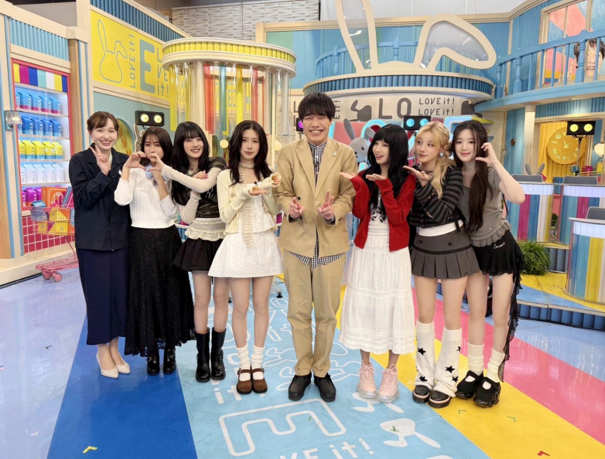(여자)아이들 일본 TBS '라빗토!'(LOVE it!) 출연 /사진제공=TBS '라빗토!'(LOVE it!)