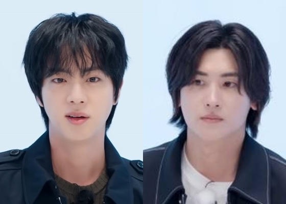 방탄소년단(BTS) 진과 박형식