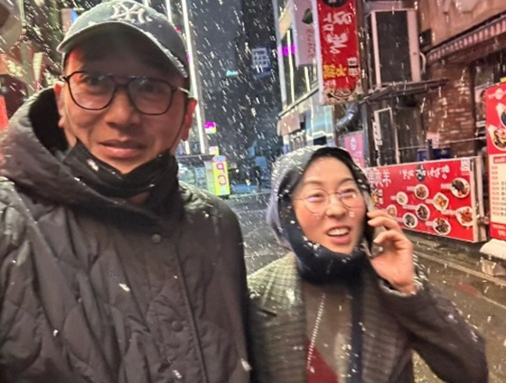 하정우, 강말금 /사진=강말금 SNS