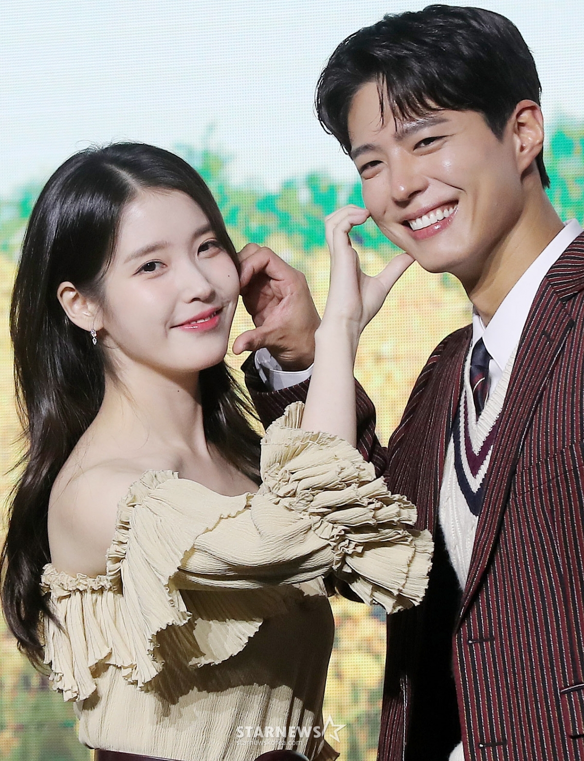 왼쪽부터 아이유, 박보검 /사진=김창현 chmt@