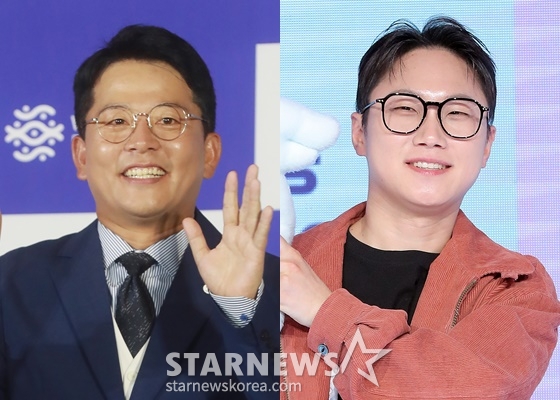 김준호(왼쪽), 빠니보틀/사진=스타뉴스