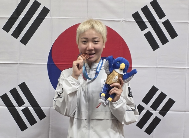 이은지. /사진=대한수영연맹