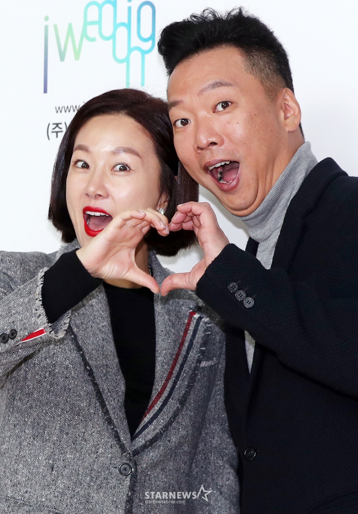  개그우먼 김지혜, 박준형 부부/사진=스타뉴스