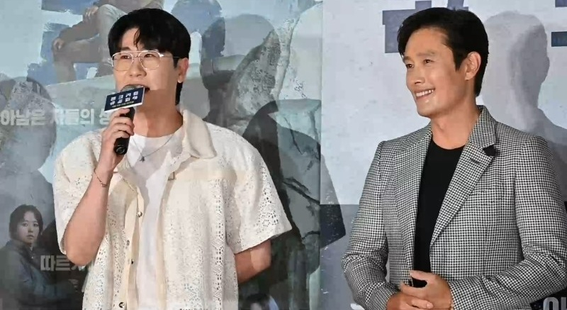 왼쪽부터 영탁, 이병헌 /사진=KBS 2TV '가는정 오는정 이민정'
