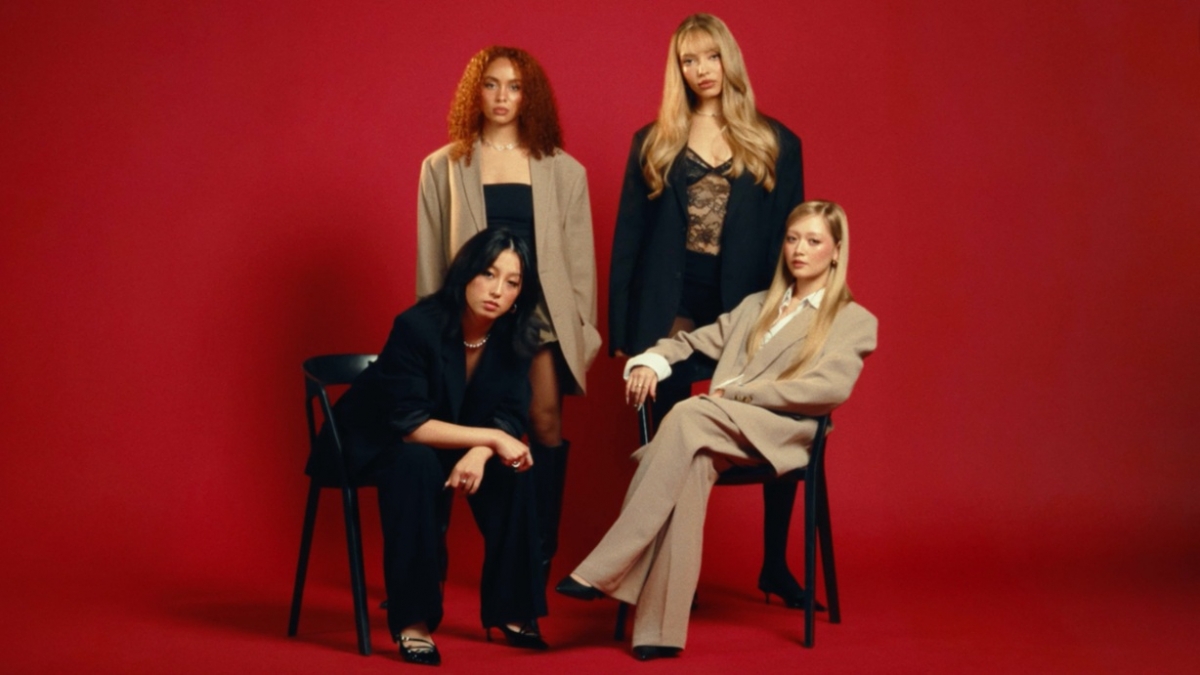 GIRLSET 필름 섬네일 (왼쪽 위부터 시계 방향으로 사바나, 카밀라, 켄달, 렉시)/사진제공=JYP엔터테인먼트