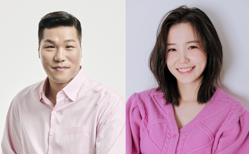 왼쪽부터 서장훈, 장예원 /사진=SM C&C