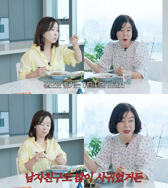 윤유선, 최화정/사진=최화정 유튜브