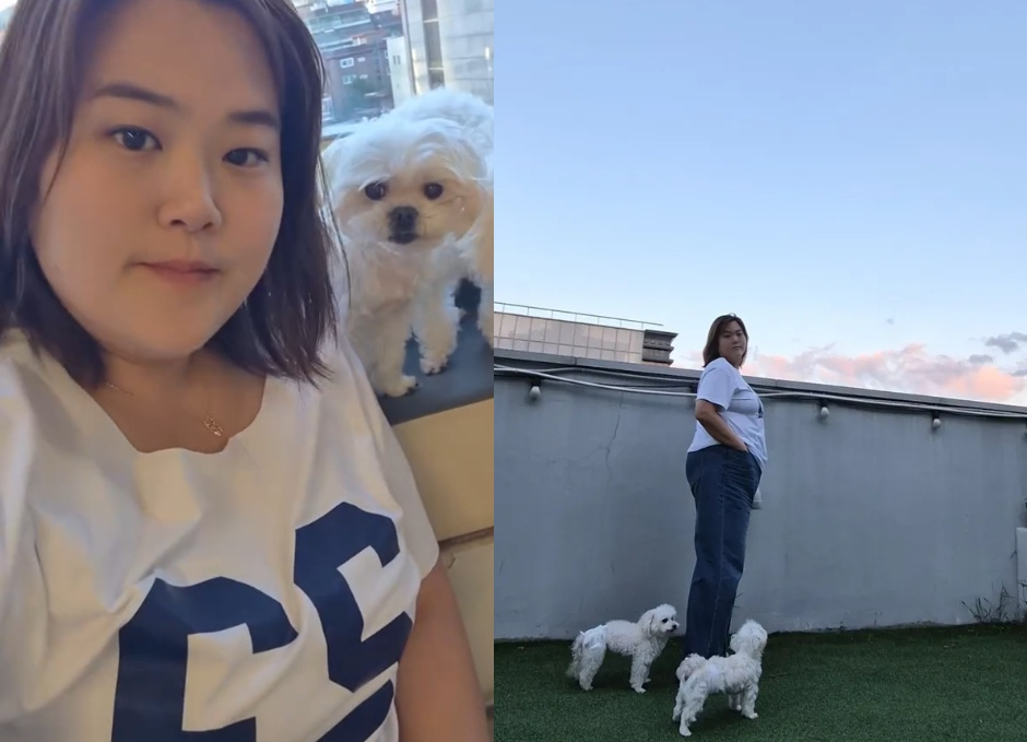 /사진=박수지 SNS