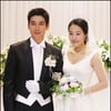 [포토]다정하게 팔짱 낀 박형재 채자연 부부