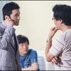 [포토]촬영 중간 스태프와 대화하는 장현성