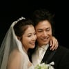 김정민-타니 루미코, 웨딩사진 공개