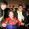 [★포토]김건모-차태현, 마음씨 고운 후배들