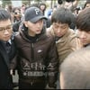 [★포토]덤덤하게 입대하는 장우혁