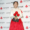 [★포토]윤유선, 한복입고 패션쇼 참석