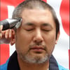 [★포토]한예조 김응석 위원장, '눈물의 삭발 투쟁'