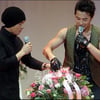 [★포토]김동완, '전진 생일 꽃다발로 축하'