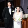 [★포토]양희성, '신랑과 너무 행복해요'