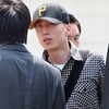 [★포토]'현역입대' 이재원, 조용히 들어가고 싶은데...