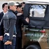 [★포토]군용차 오르는 이진욱