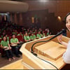 [★포토]박경림, 머니투데이 대학생 경제캠프 일일강사