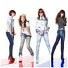 2NE1, 청바지모델 발탁 '4색 매력' 발산