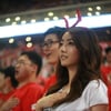 '그리스 응원녀' 알고보니 배우지망생 송시연