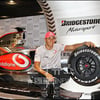 [★포토]루이스 해밀턴 'F1 머신과 함께!'