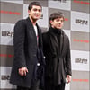 [★포토]장기범-김혜성, 야구실력 기대하세요!