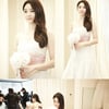 강민경, 생애 첫 웨딩드레스.."결혼생각들어 설레"